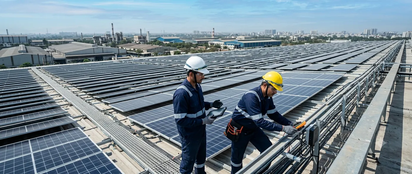 Solar power plant